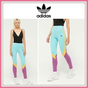 NWT Adidas Sportive Colorblock High-Rise Legging
